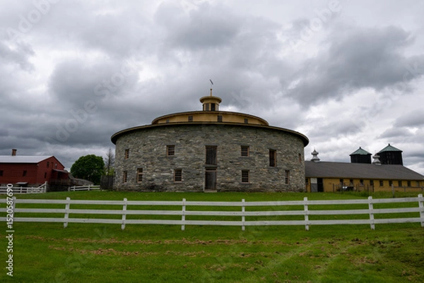 Fototapeta Hancock Shaker Village in the Berkshires