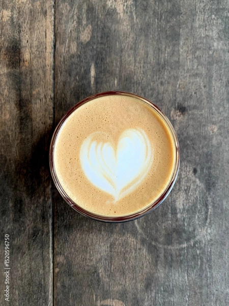 Fototapeta heart shaped cookie