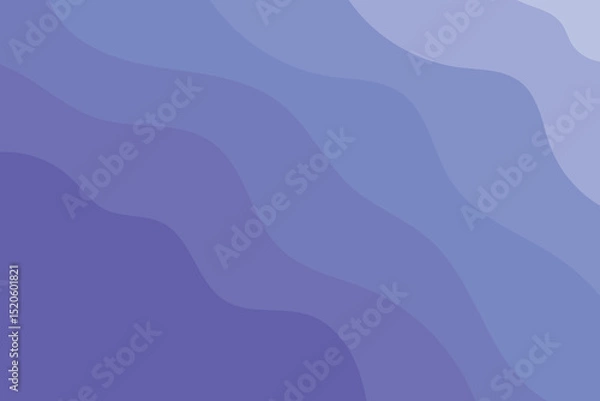 Fototapeta blue wavy background in horizontal screen