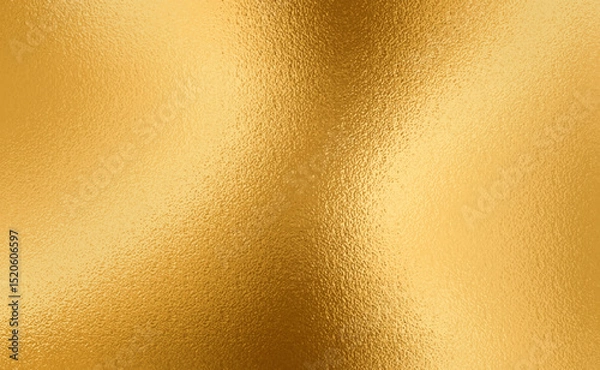 Fototapeta Vector gold foil texture background. Abstract gradient bright and shiny light reflection rough texture surface. Vector illustration for background, backdrop, web, wallpaper, print and design artwork.