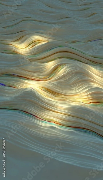 Fototapeta Abstract wavy textured surface