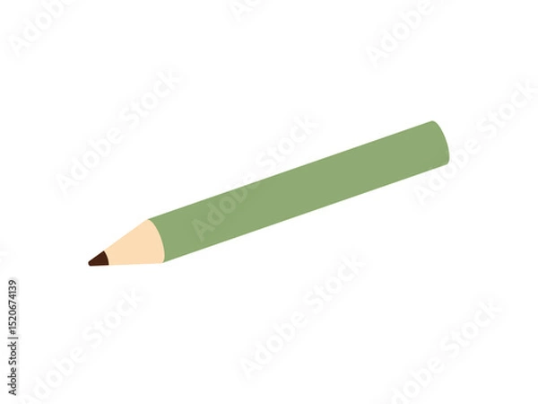 Obraz 鉛筆_グリーン