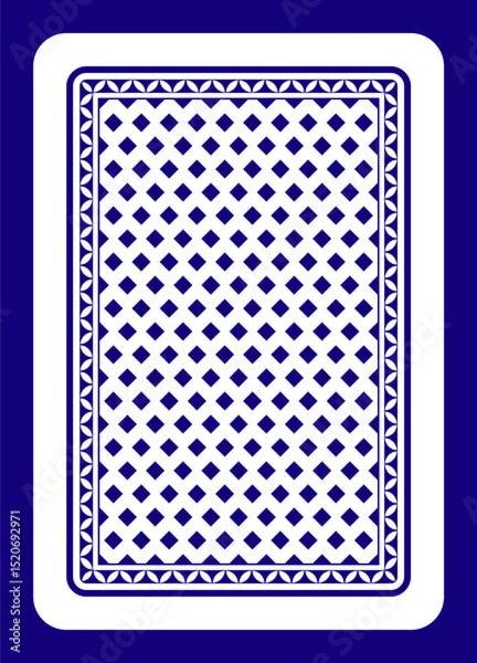 Obraz Old playing card background