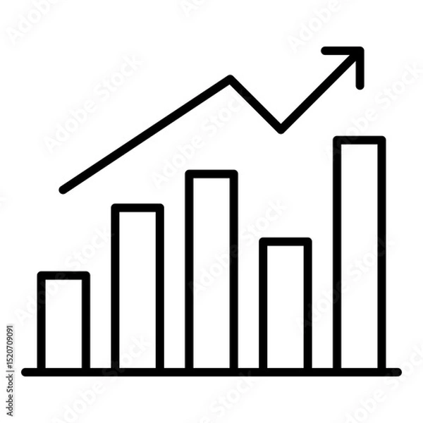 Fototapeta growth icon