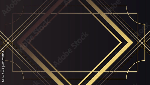 Obraz Art Deco Elegant Abstract Background
