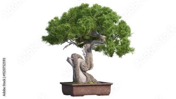 Obraz bonsai tree isolated
