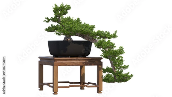 Obraz bonsai tree isolated