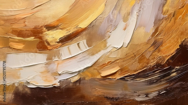 Fototapeta Art abstract painting rough colorful art painting texture, with oil brushstroke, pallet knife paint on canvas wallpaper illustration for design.