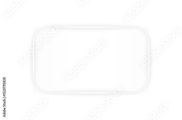 Obraz Neon, frame, glowing, light, futuristic banner design with sleek cyber style and holographic glow. PNG overlay with neon, frame, glowing, light, futuristic. Transparent PNG for tech visuals.