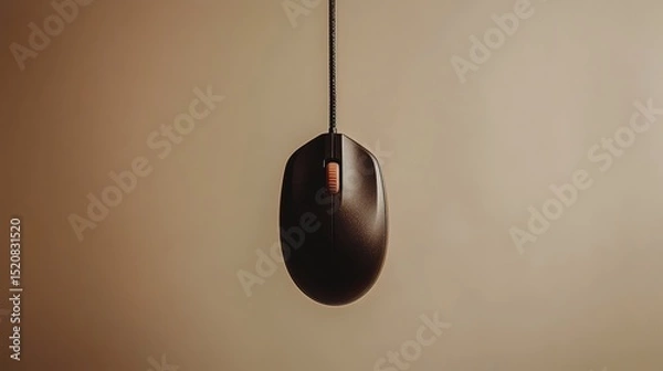 Obraz A computer mouse suspended in the air