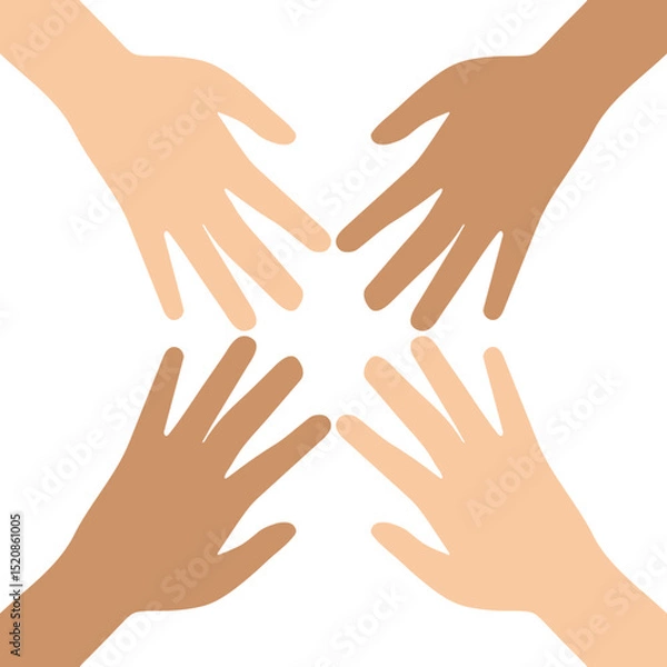 Obraz International Youth Day Circular Hand