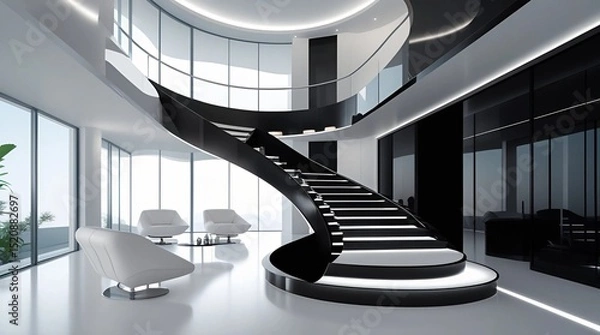 Fototapeta Modern office building
