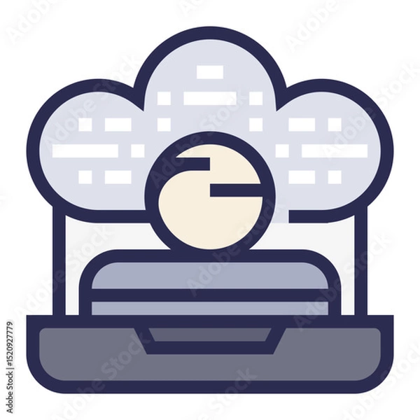 Obraz Remote Team Collaboration Icon