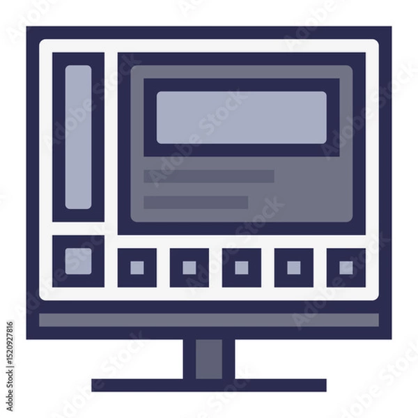 Obraz Digital Workspace Icon