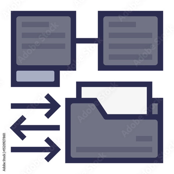 Obraz File Sharing Icon