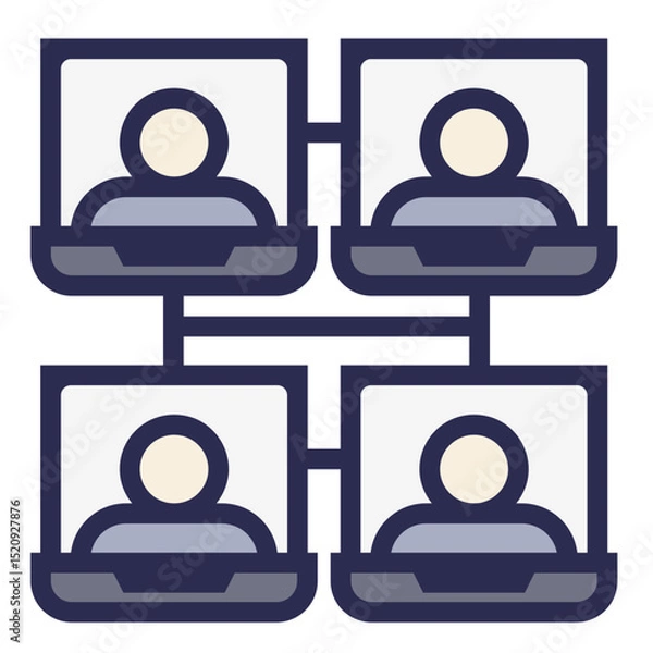 Obraz Online Collaboration Tools Icon