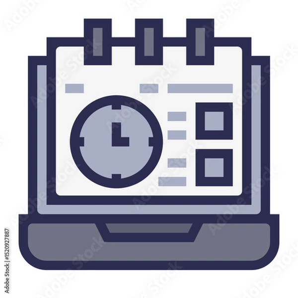 Obraz Online Scheduling Icon