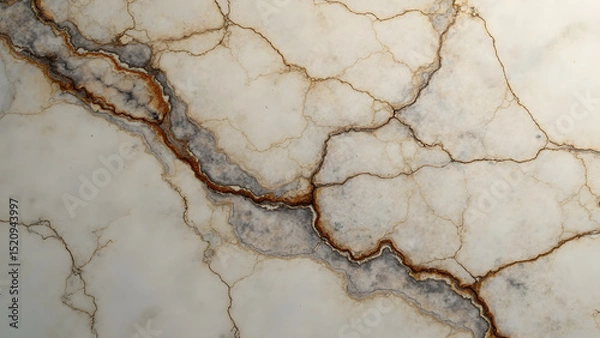 Obraz Veins in Marble. Marble Surface Patterns. Ultra Realistic Marble Designs. Natural Stone Vein Trends.