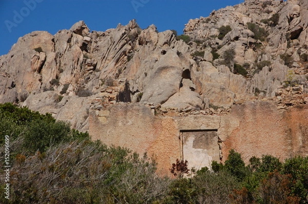 Fototapeta muro e granito