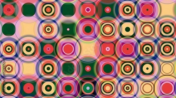 Fototapeta circle motif, circle pattern, symmetrical, circle lines, wall wallpaper, HD