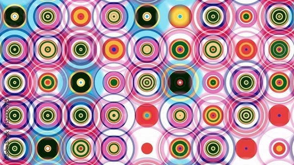 Fototapeta circle motif, circle pattern, symmetrical, circle lines, wall wallpaper, HD