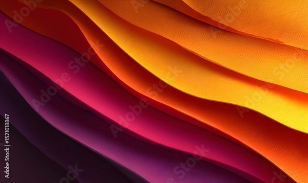 Obraz Abstract Colorful Waves Pattern