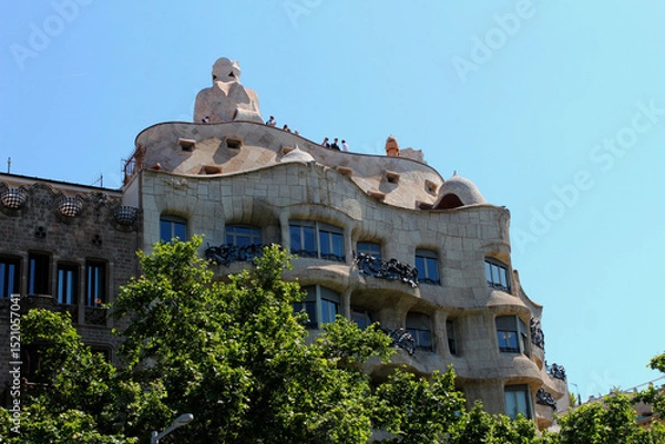 Obraz Espagne, Barcelone, architecture
