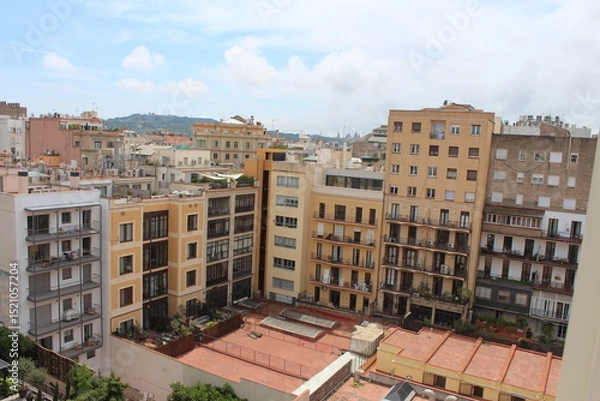 Obraz Espagne, Barcelone, vue panoramique 