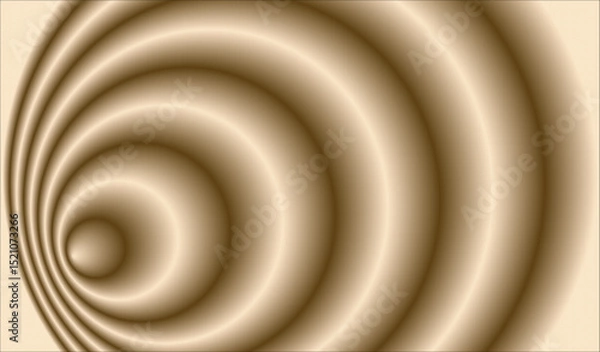 Obraz Abstract beige concentric circles background