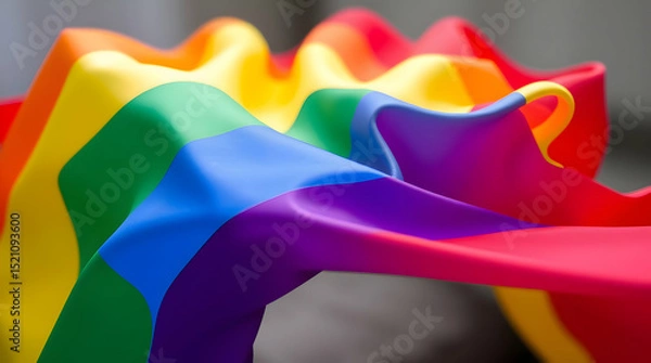 Obraz Pride background rainbow colors to use as wallpaper or graphic resource, lgtb backdrop for graphic design