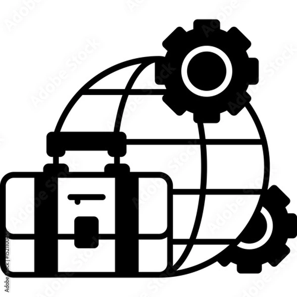 Obraz Business Process Outsourcing Icon