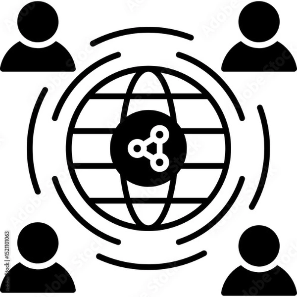 Obraz Shared Services Center Icon