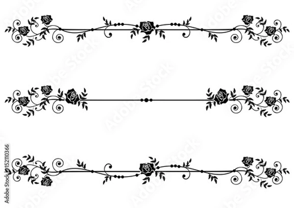 Obraz dividers with roses