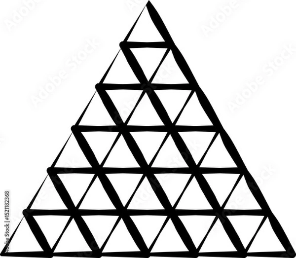 Fototapeta Geometric shapes. Graphics design