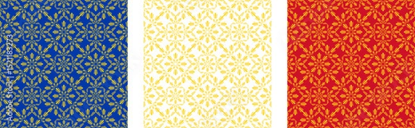 Fototapeta sun pattern collection. filipino background for decoration. vector illustration