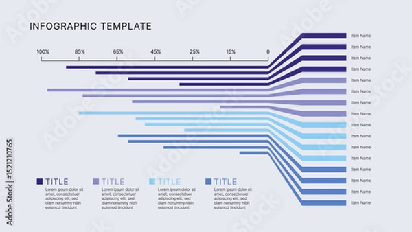 Obraz Business Infographic Editable Templates for Extensive Data Visualization. Simple creative Infographic vector elements, charts, diagrams, timeline, steps and options for Business Presentation.