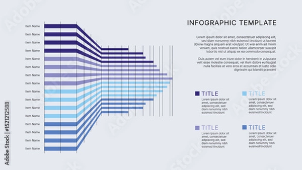 Obraz Business Infographic Editable Templates for Extensive Data Visualization. Simple creative Infographic vector elements, charts, diagrams, timeline, steps and options for Business Presentation.
