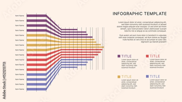 Obraz Business Infographic Editable Templates for Extensive Data Visualization. Simple creative Infographic vector elements, charts, diagrams, timeline, steps and options for Business Presentation.