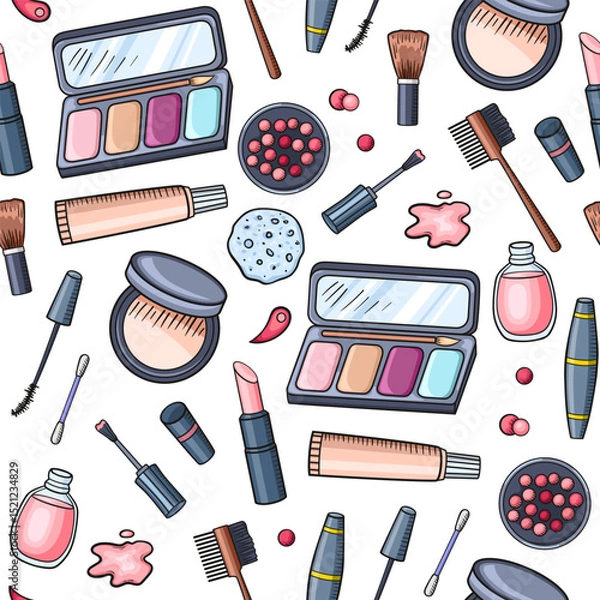 Fototapeta makeup_color_pattern04.eps
