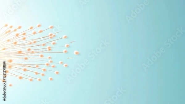 Obraz A macro shot of white sunscreen lotion