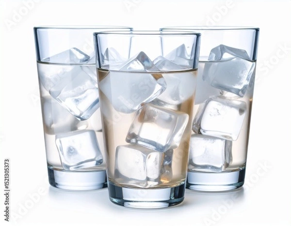 Obraz glass with ice