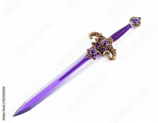 Obraz sword on white