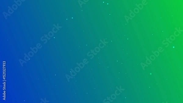 Fototapeta luxury blue green gradient background with scattered light particle dots creating a clean modern tech-inspired abstract texture for digital interfaces and professional presentations