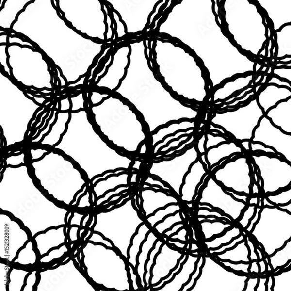 Obraz geometric seamless pattern. simple geometric structure