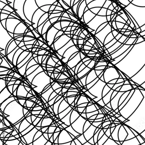 Obraz geometric seamless pattern. simple geometric structure
