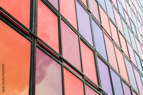 Obraz Office building windows