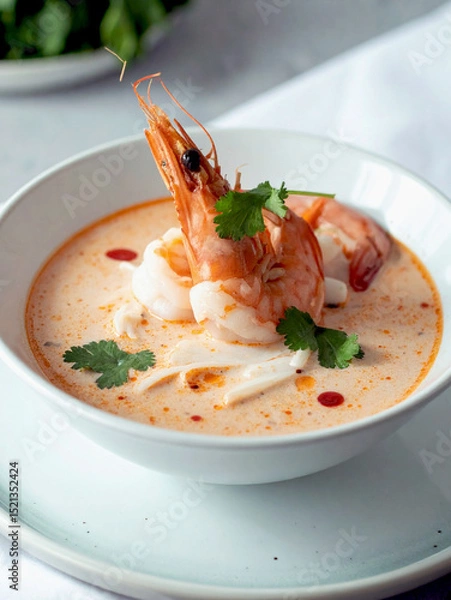Obraz soup with shrimps