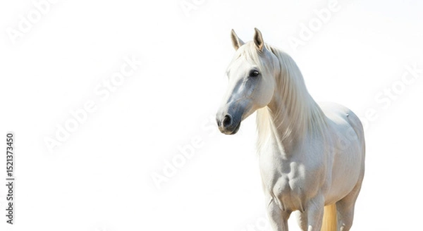Obraz horse isolated on white background