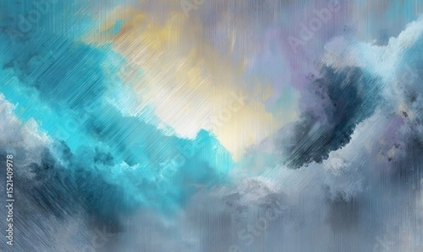 Fototapeta Abstract Clouds in Blue Sky