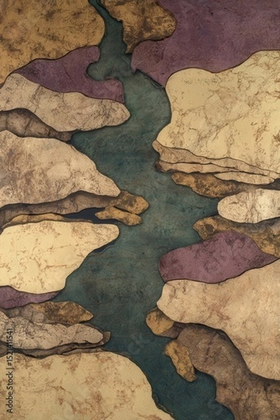 Fototapeta Abstract Colorful Stone Texture